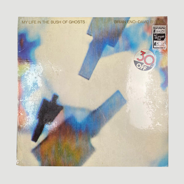 DAVID BYRNE /BRIAN ENO/ブッシュ・オブ・ゴースツ　見本盤 Unidentified Designer. Brian Eno and David Byrne, Bush of
