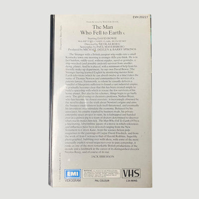 80's 'The Man Who Fell to Earth' Ex-Rental VHS