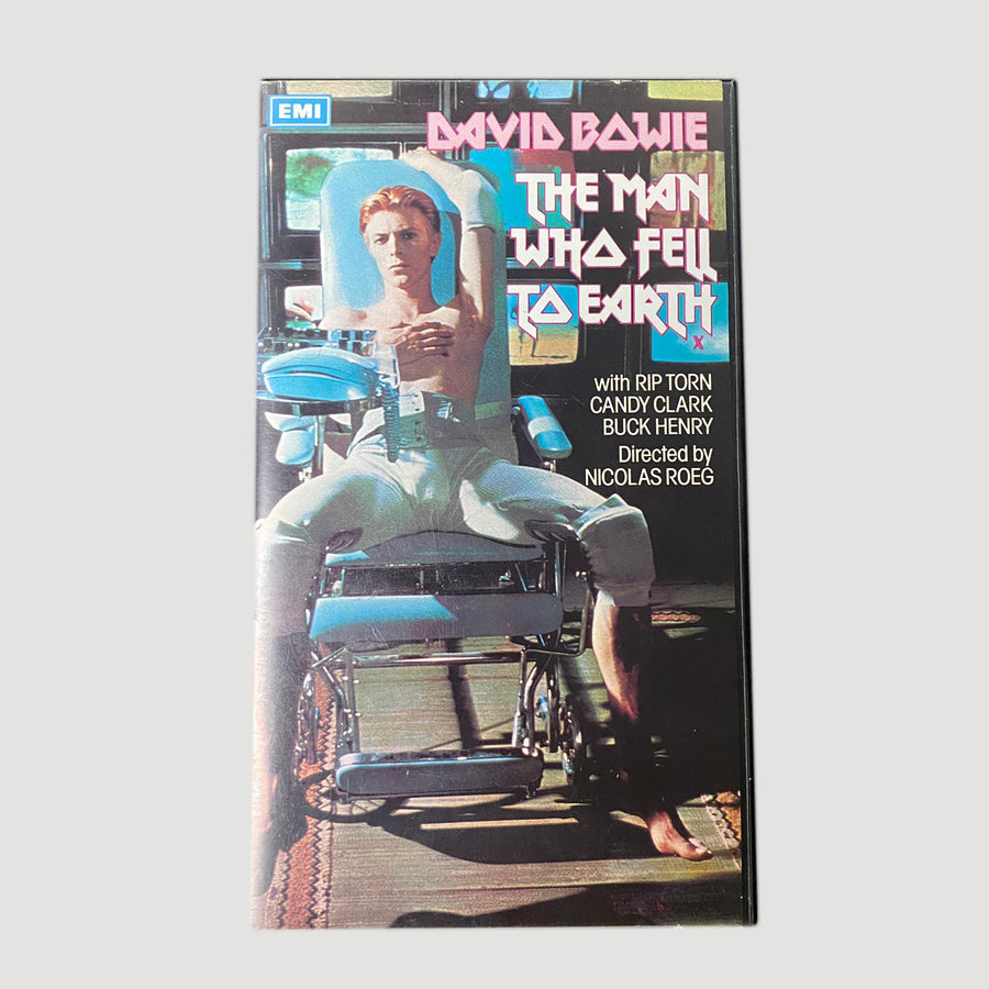 80's 'The Man Who Fell to Earth' Ex-Rental VHS