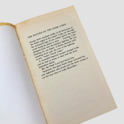 1978 Alan Dean Foster 'Splinter of the Mind's Eye'