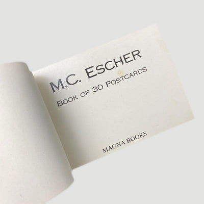 1990 M.C. Escher Postcard Set