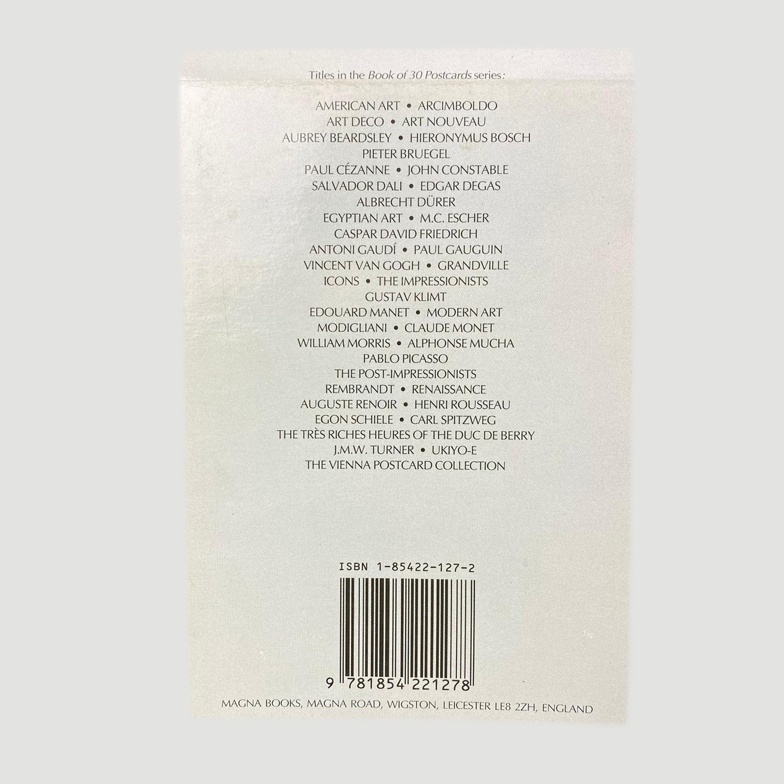 1990 M.C. Escher Postcard Set