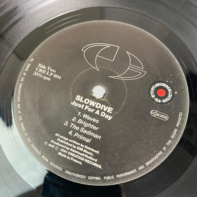 1991 Slowdive 'Just For A Day' LP