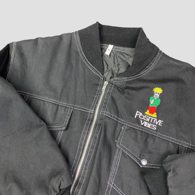 90's Spliffy Positive Vibes Jacket