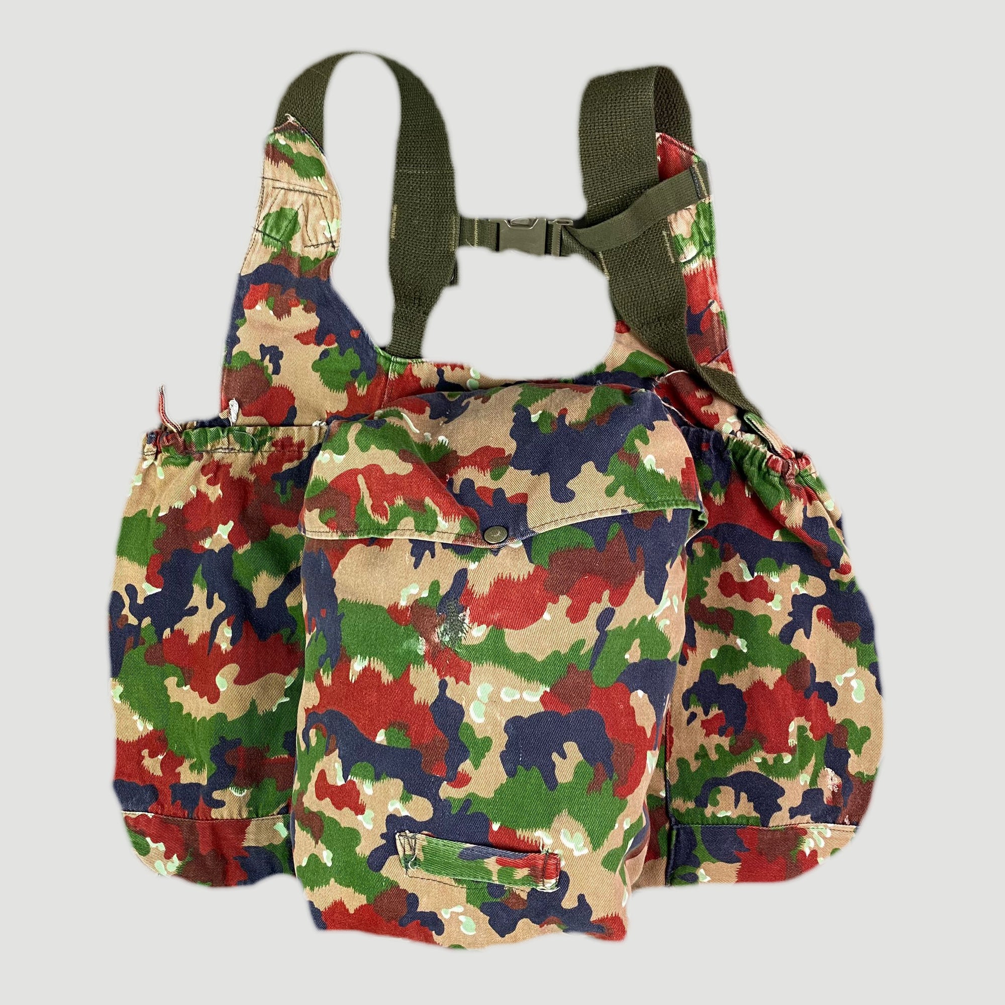 80's Swiss Army Smock Jacket + Bag