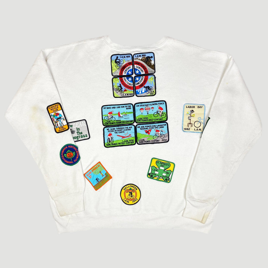 1990 Eco Recycle Biking Sweatshirt