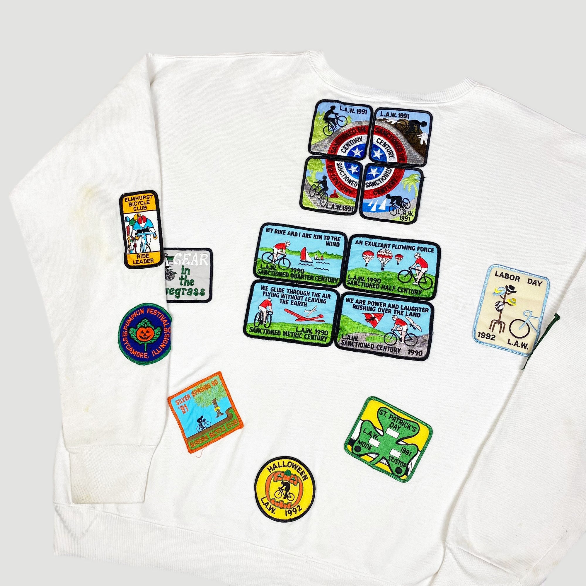 1990 Eco Recycle Biking Sweatshirt