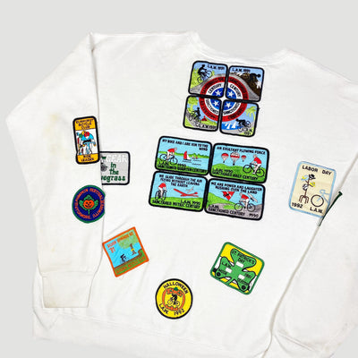 1990 Eco Recycle Biking Sweatshirt