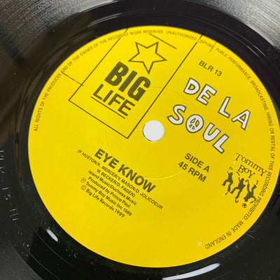 1989 De La Soul Eye Know 7" Single