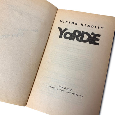 1993 Victor Headley 'Yardie' Paperback