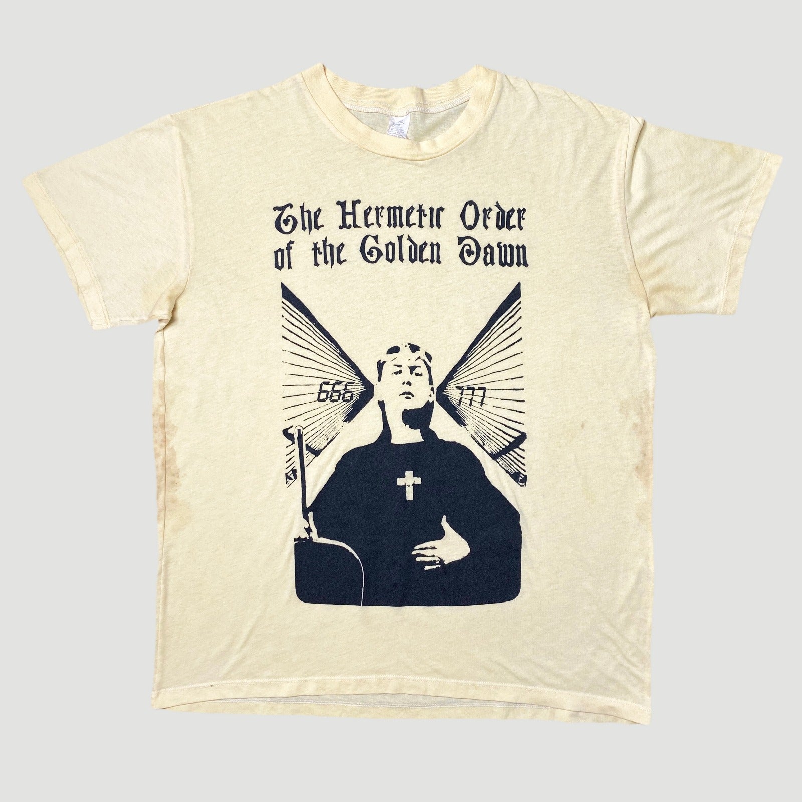 80's Alistair Crowley Golden Dawn T-Shirt