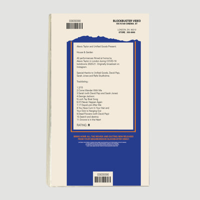 Alexis Taylor x UG: House & Garden VHS