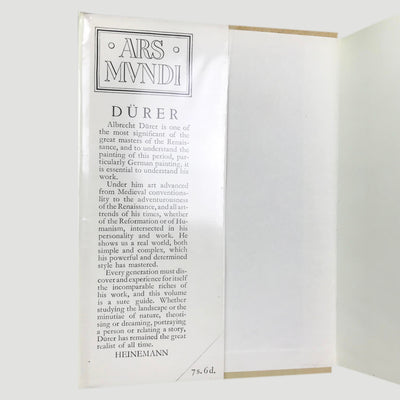 1954 Albrecht Durer Book