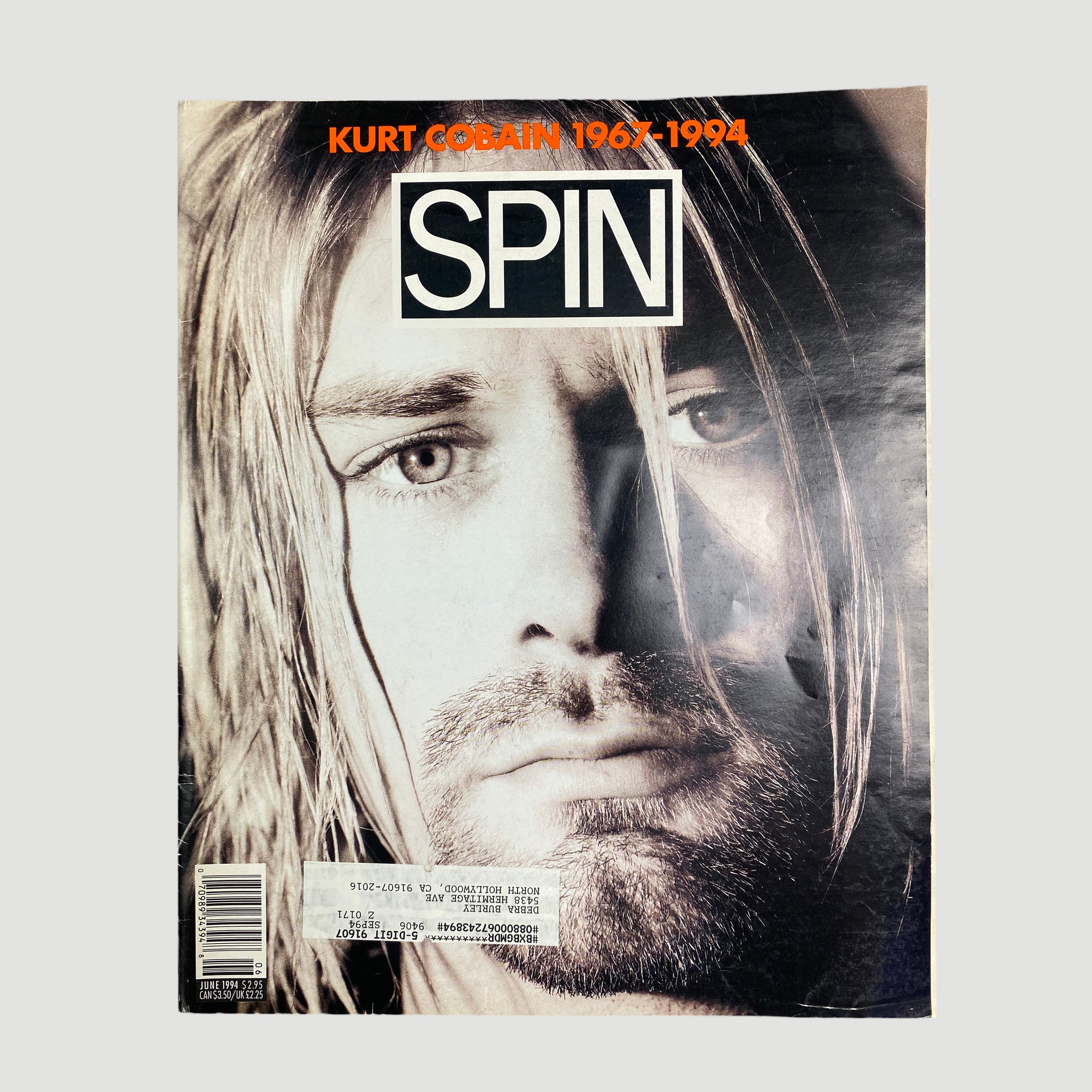 1994 Kurt Cobain Spin Memorial Issue