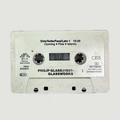 1982 Philip Glass Glassworks Cassette