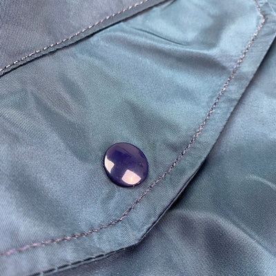 90's Petrol Blue MA1 Reversible Bomber Jacket