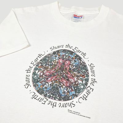 Early 90's 'Share The Earth' T-Shirt