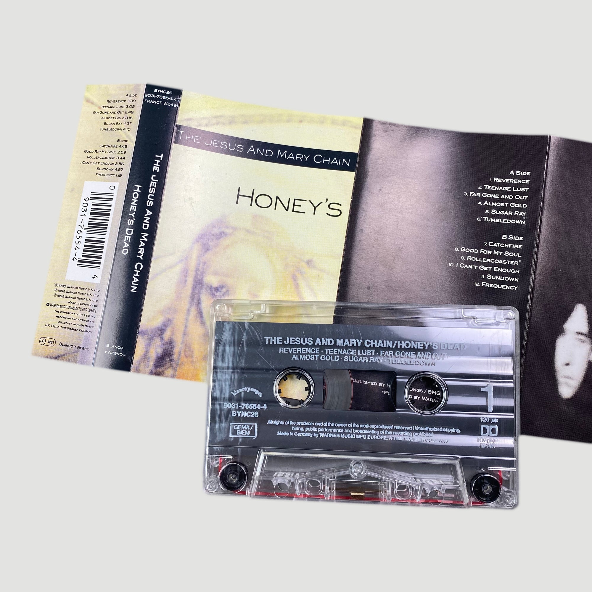 1992 The Jesus And Mary Chain 'Honey's Dead' Cassette