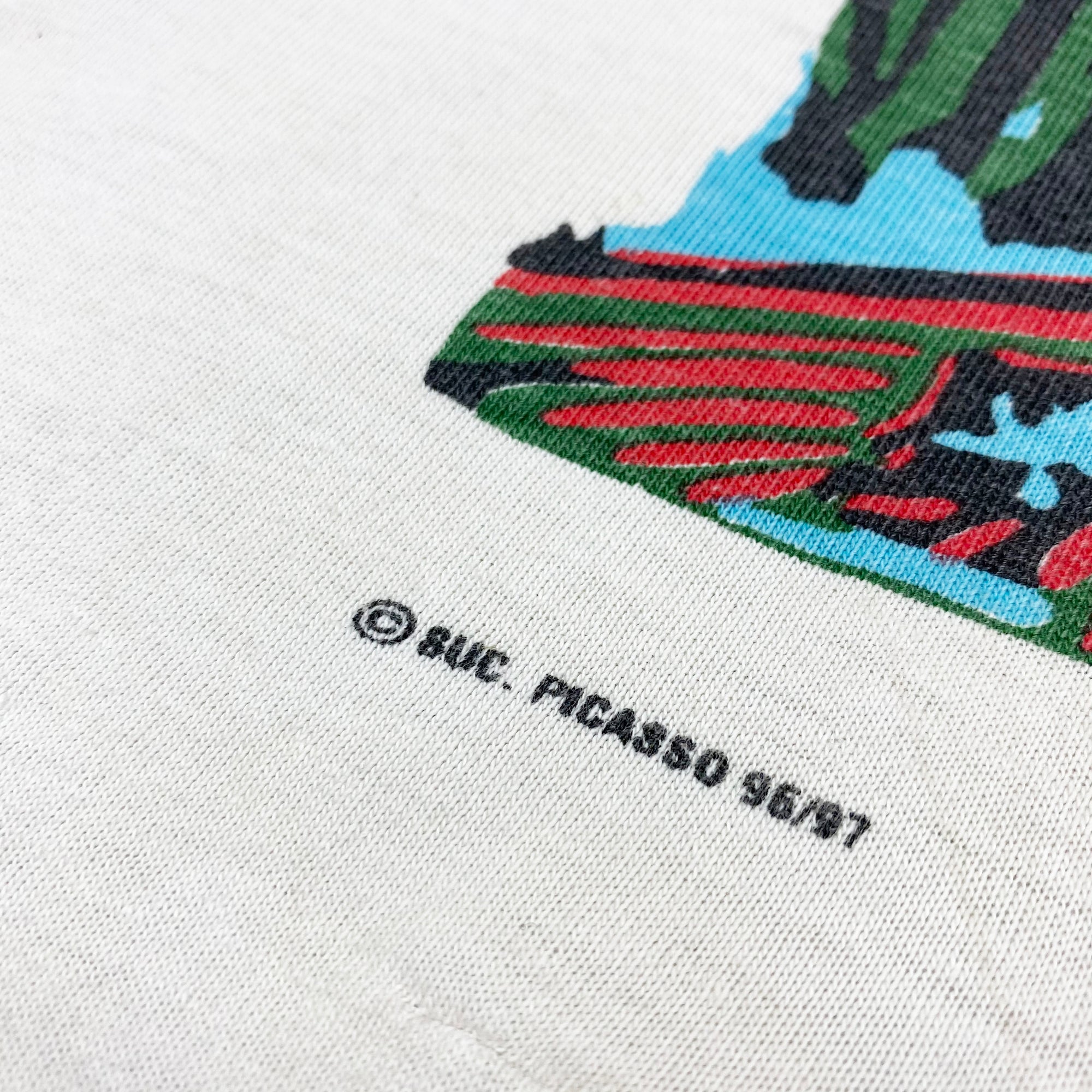 1997 Picasso 'Portrait of a Woman with a Hat' T-Shirt