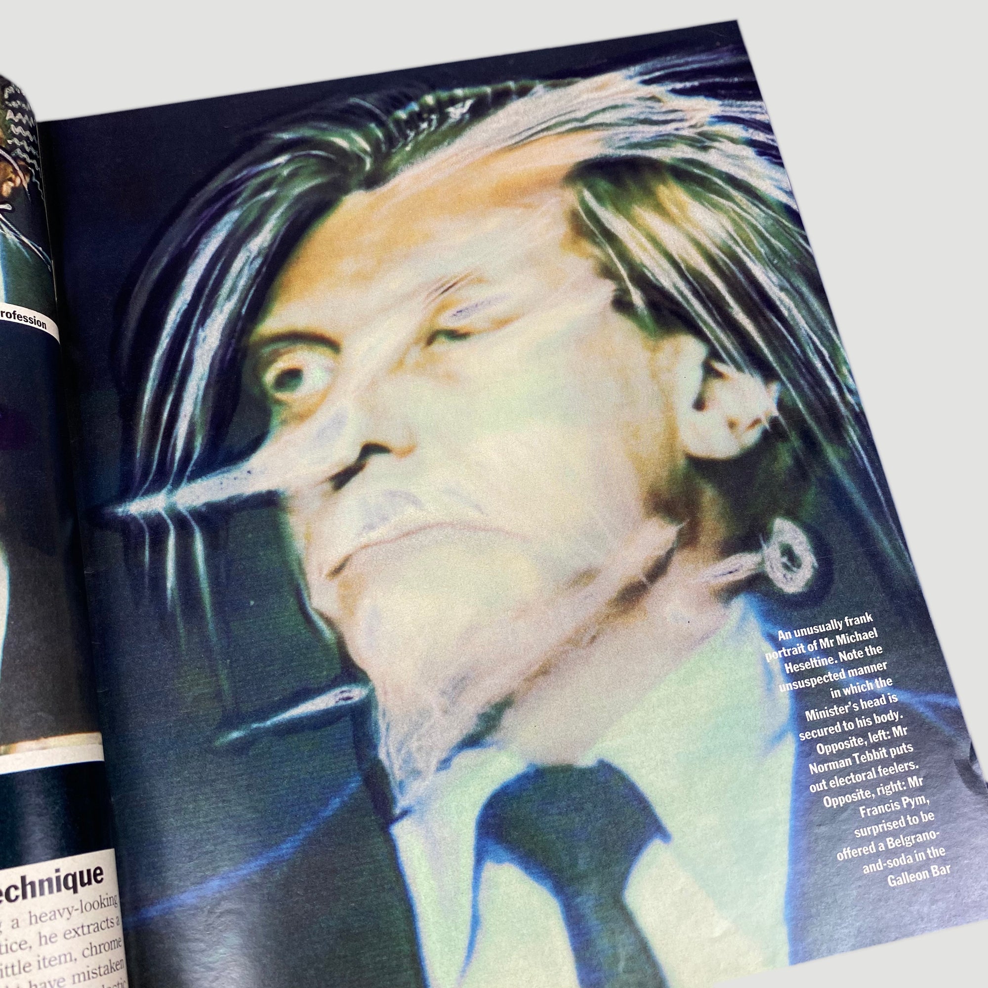 1985 Observer Ralph Steadman Issue