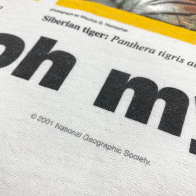 2001 National Geographic 'Oh My!' T-Shirt