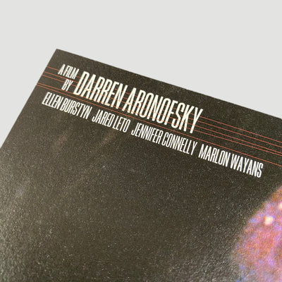 2000 Requiem for a Dream Japanese B5 Poster