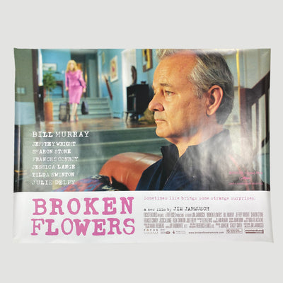 2005 Broken Flowers UK Quad Poster