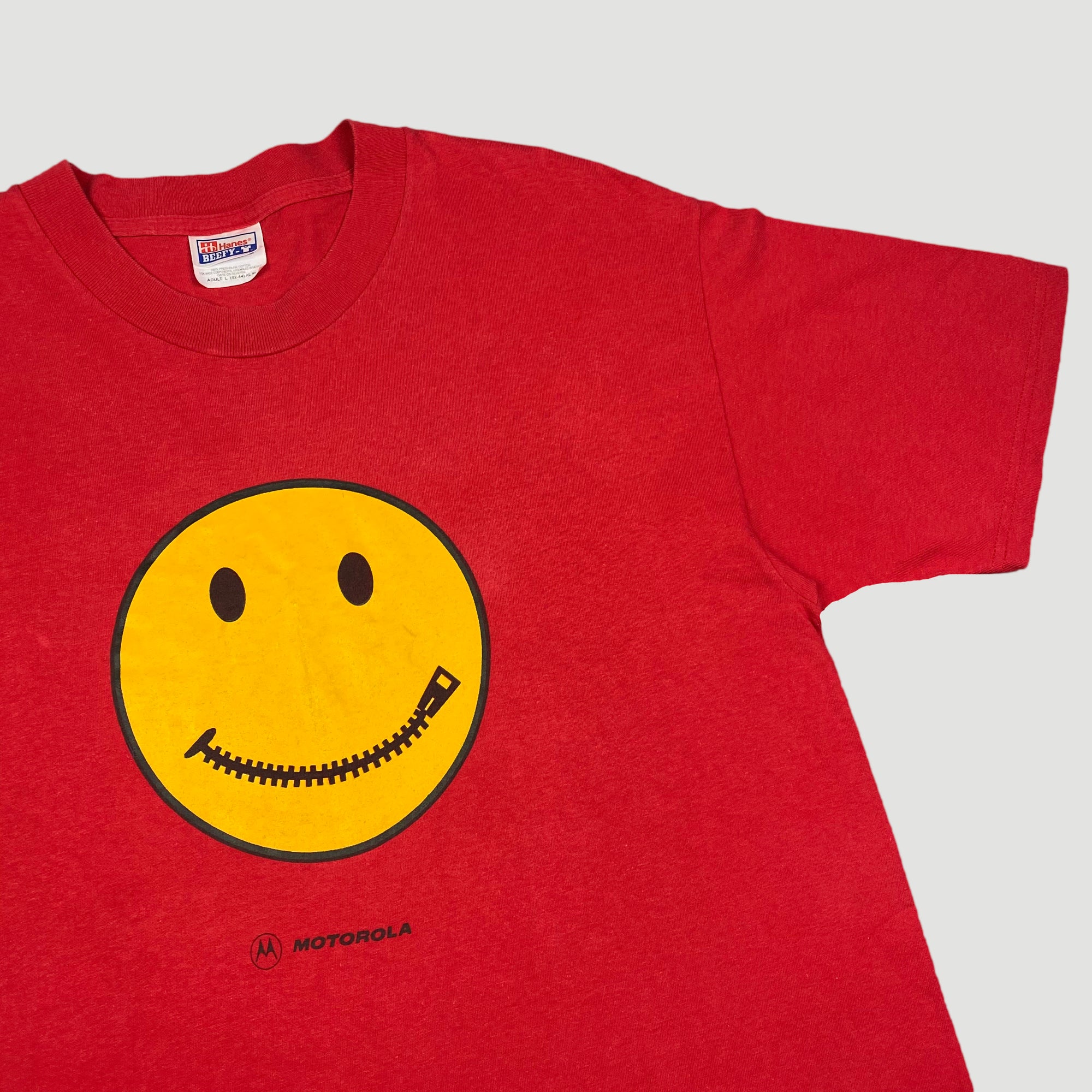Mid 90's Motorola Smiley T-Shirt