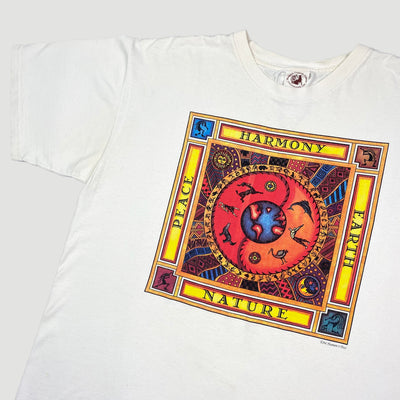 90's 'Peace. Harmony. Earth. Nature' T-Shirt