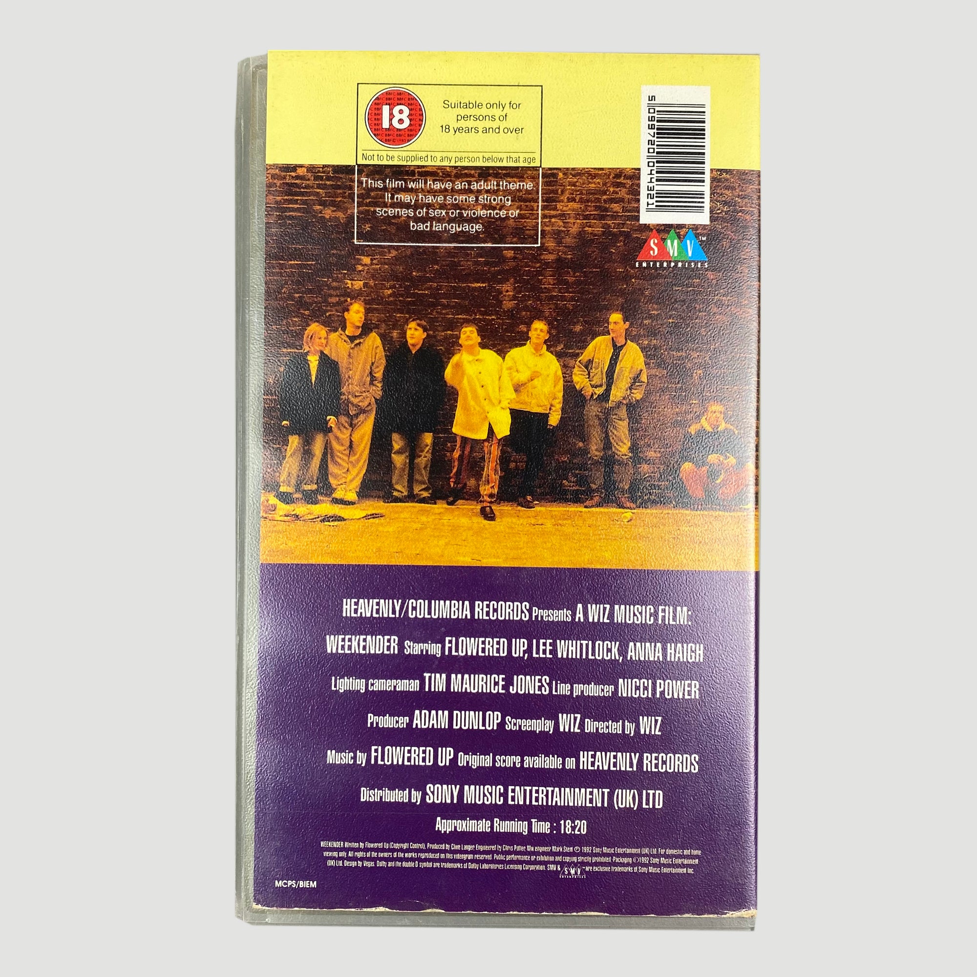 1992 Flowered Up ‘Weekender’ VHS