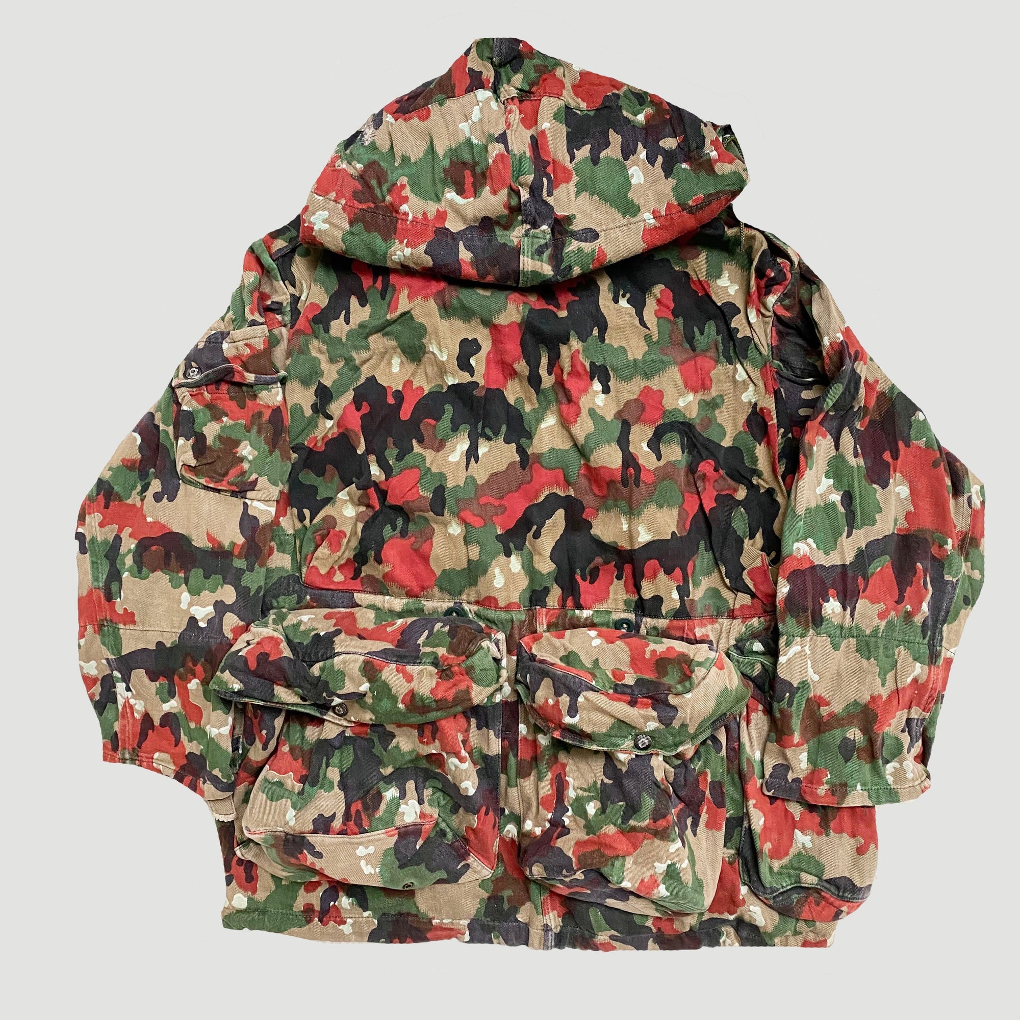 80's Swiss Army Smock Jacket