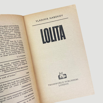1961 Vladimir Nabokov ‘Lolita’ 1st softcover