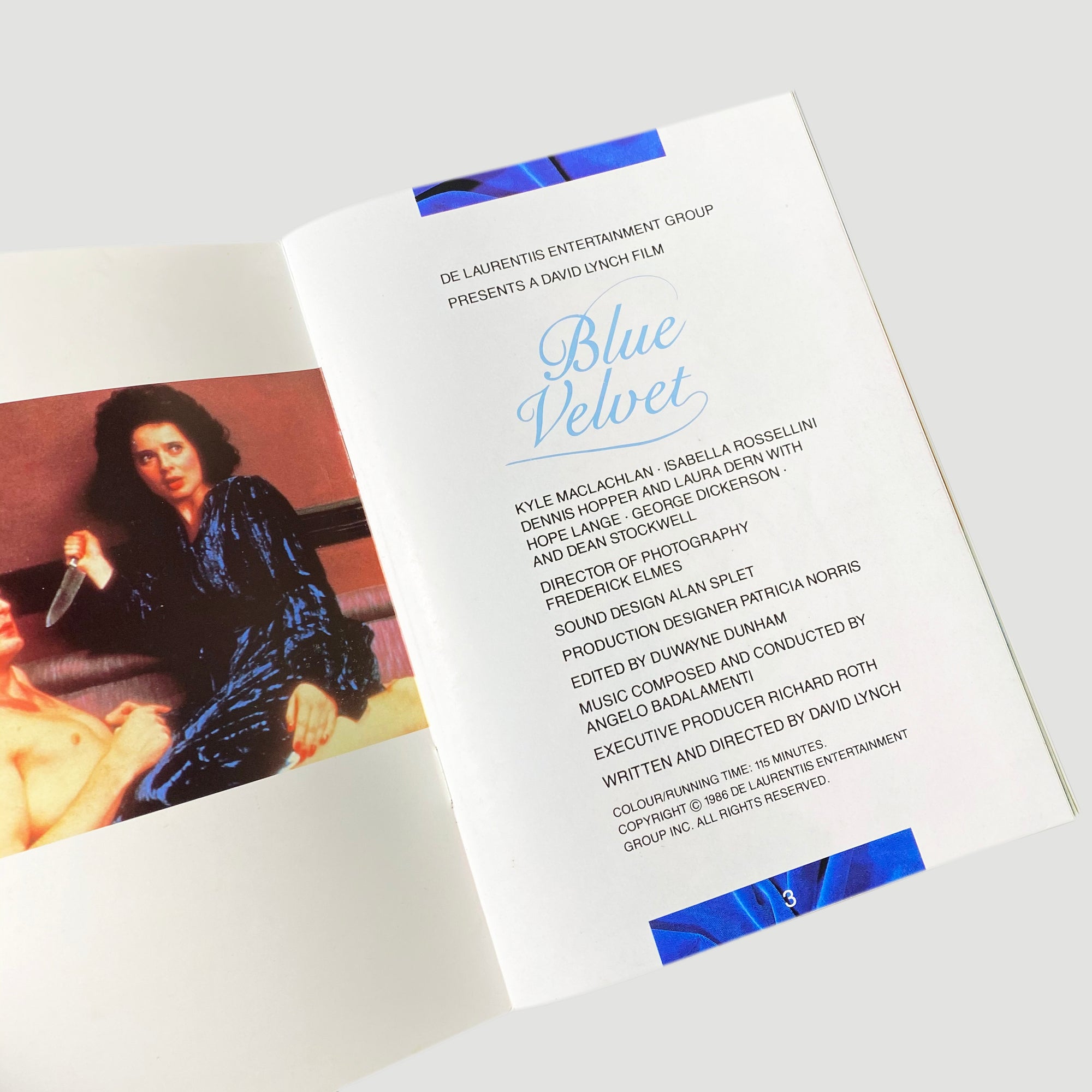 1992 Blue Velvet VHS Box Set