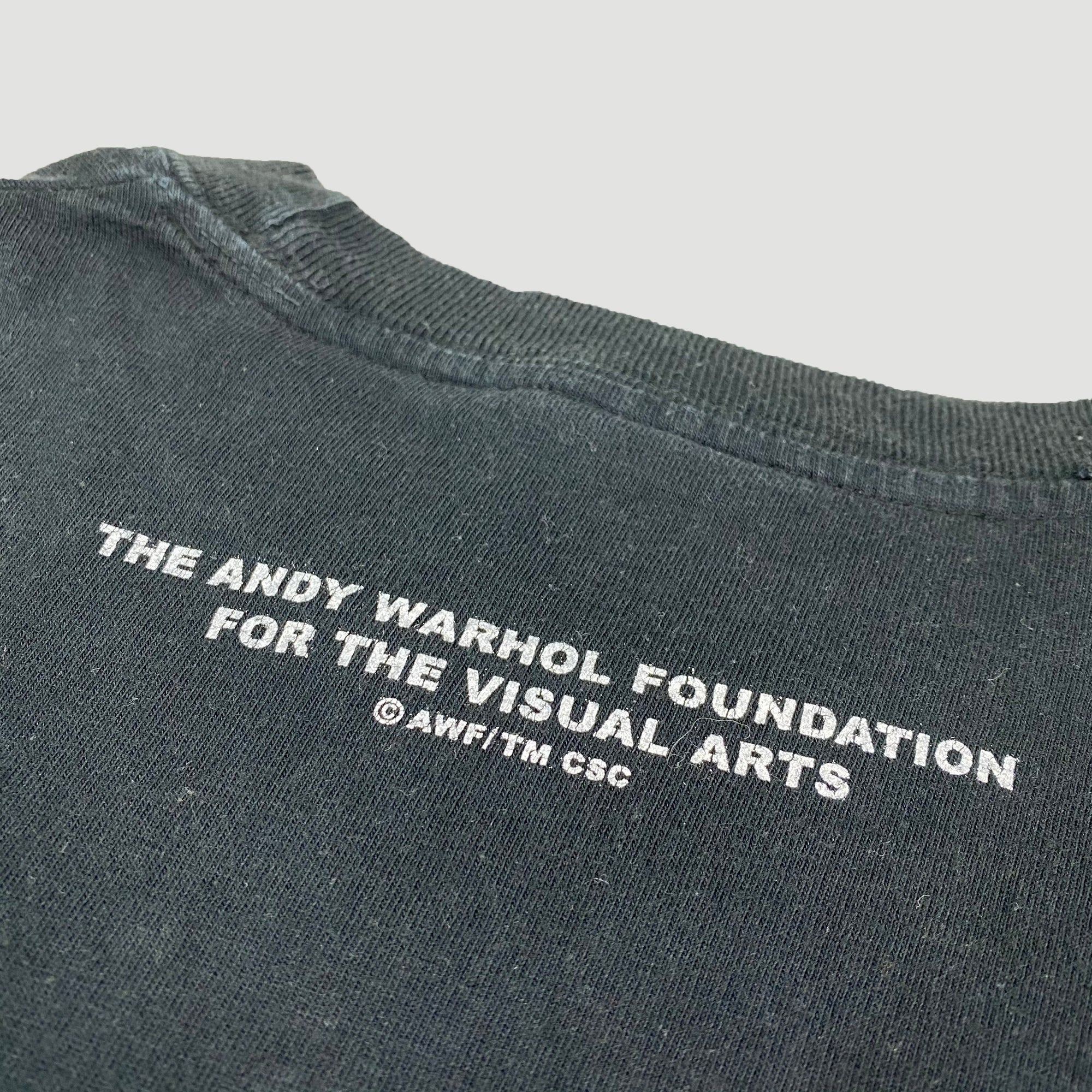 90's Andy Warhol Foundation Long Sleeve T-Shirt