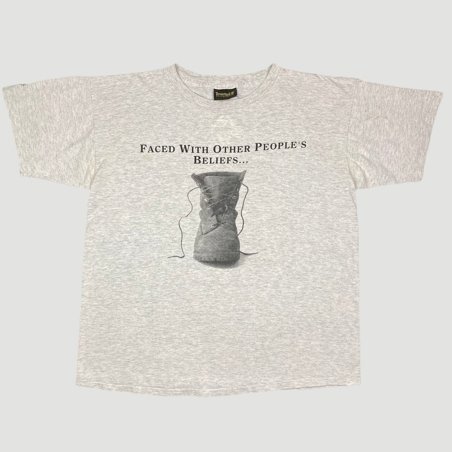 90's Timberland 'Tread Lightly' T-Shirt