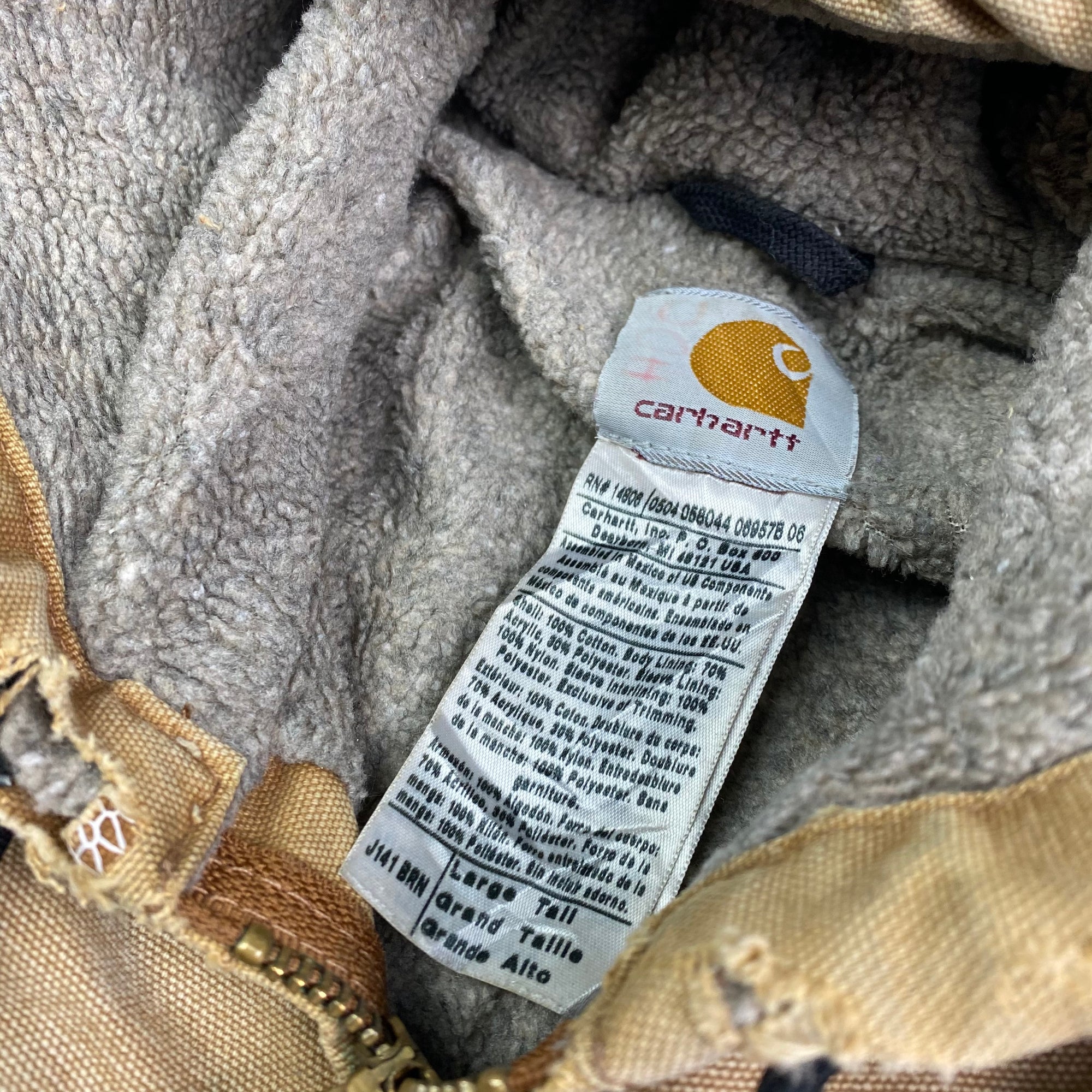 Mid 90's Carhartt Hooded Work Jacket