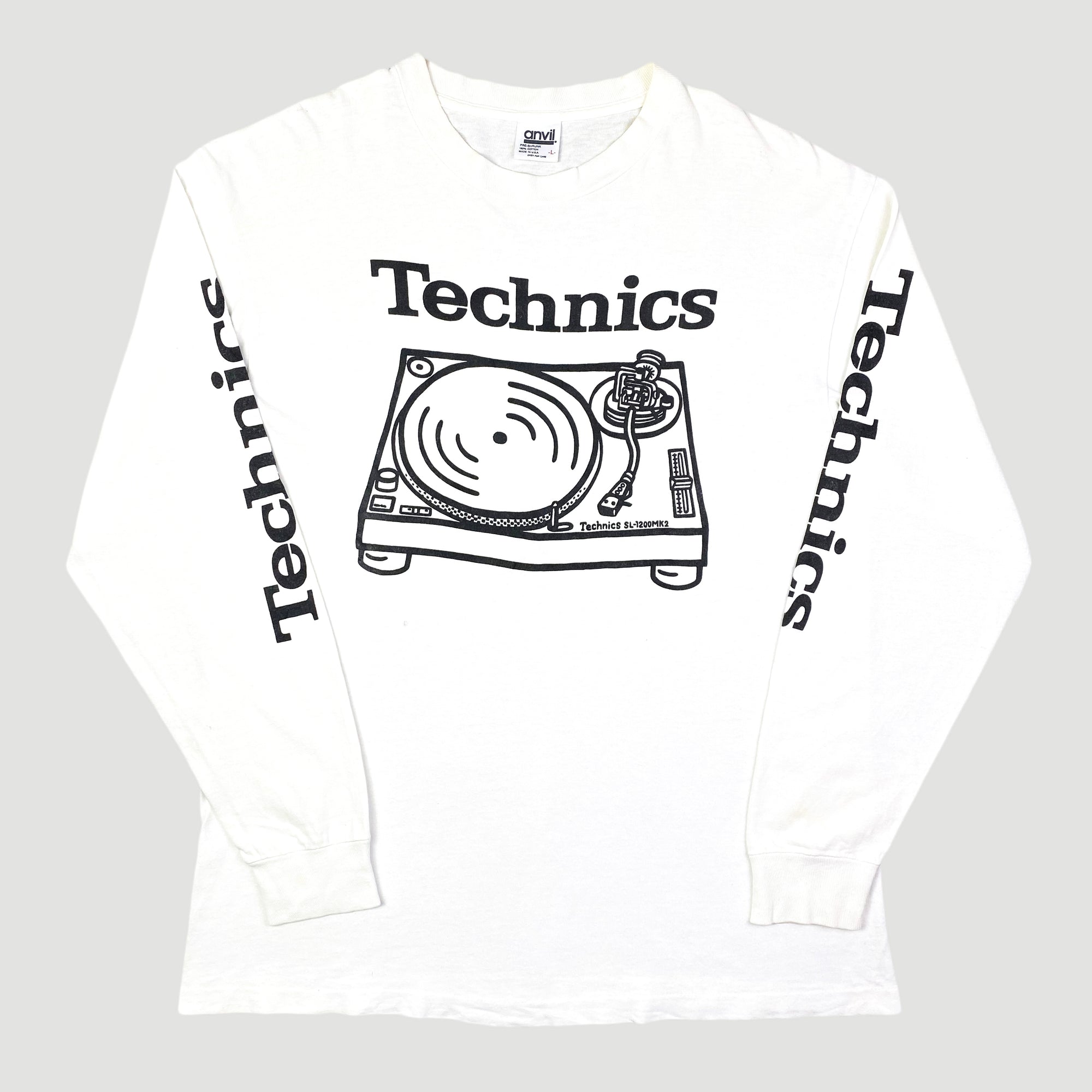 Early 90's Technics Long Sleeve T-Shirt