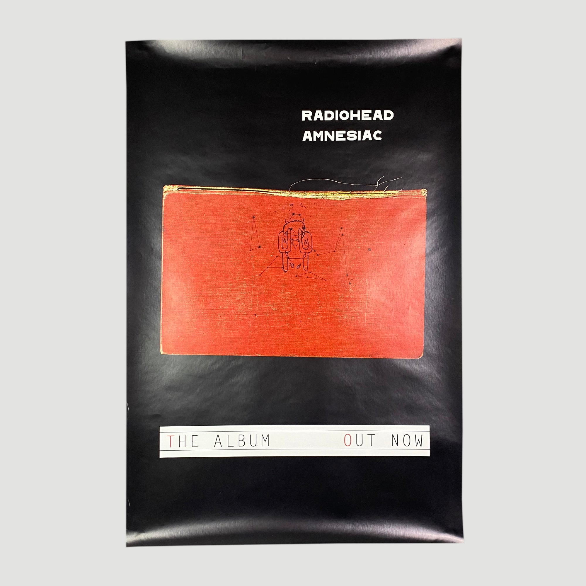 2001 Radiohead 'Amnesiac' Promo Poster