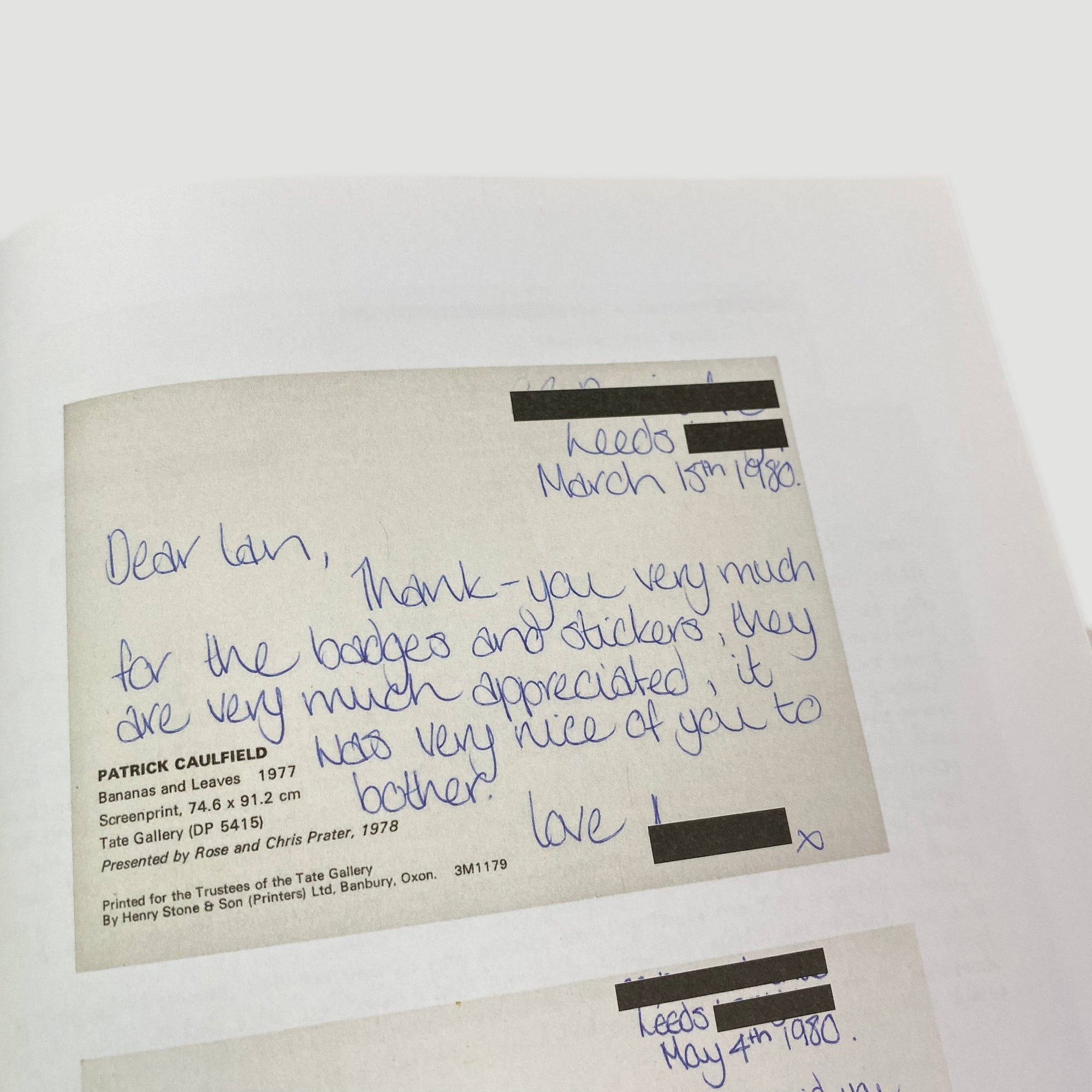 2014 Ian Curtis 'So This Is Permanence' UK 1st Edition