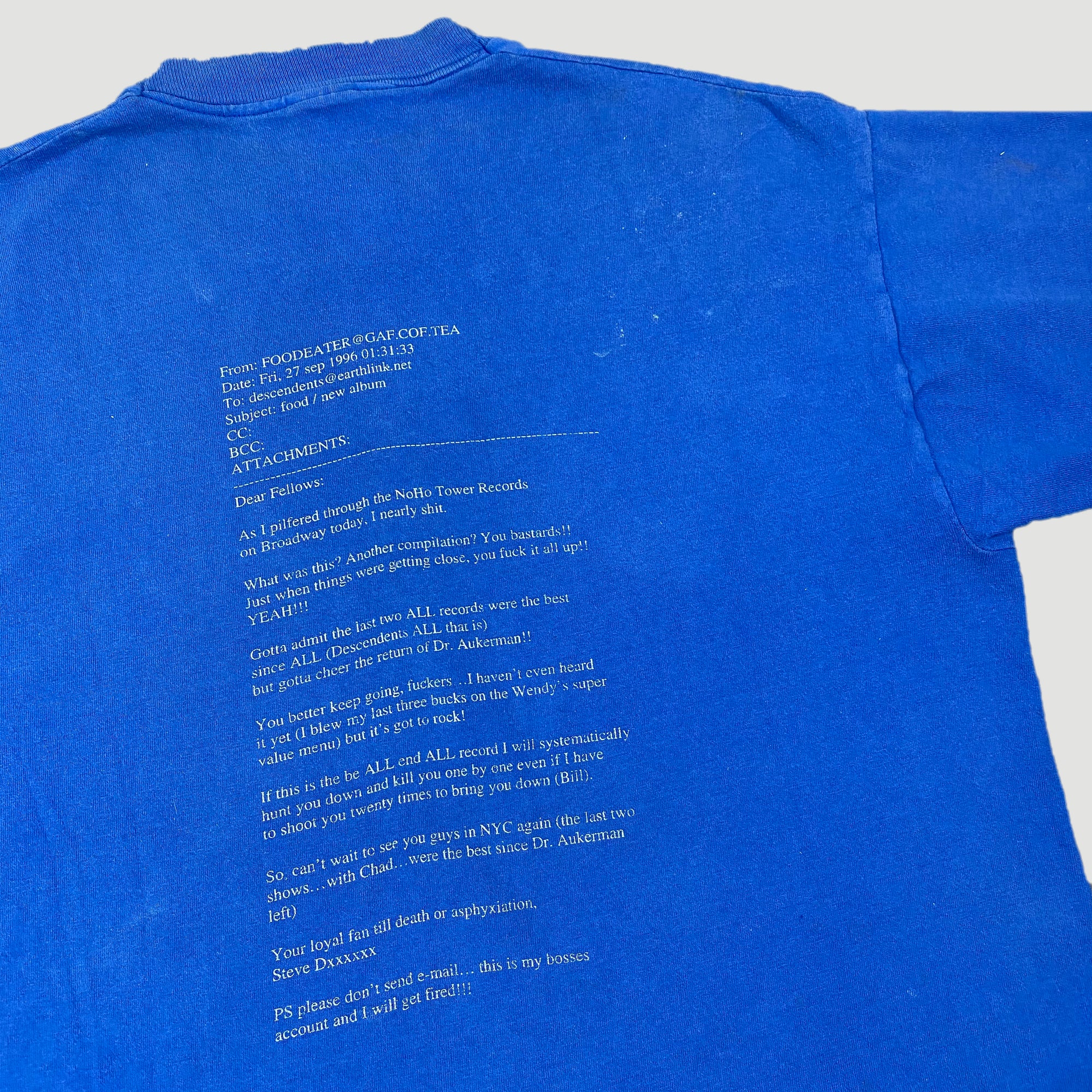 Mid 90's Descendents ‘Coffee Mug’ T-Shirt