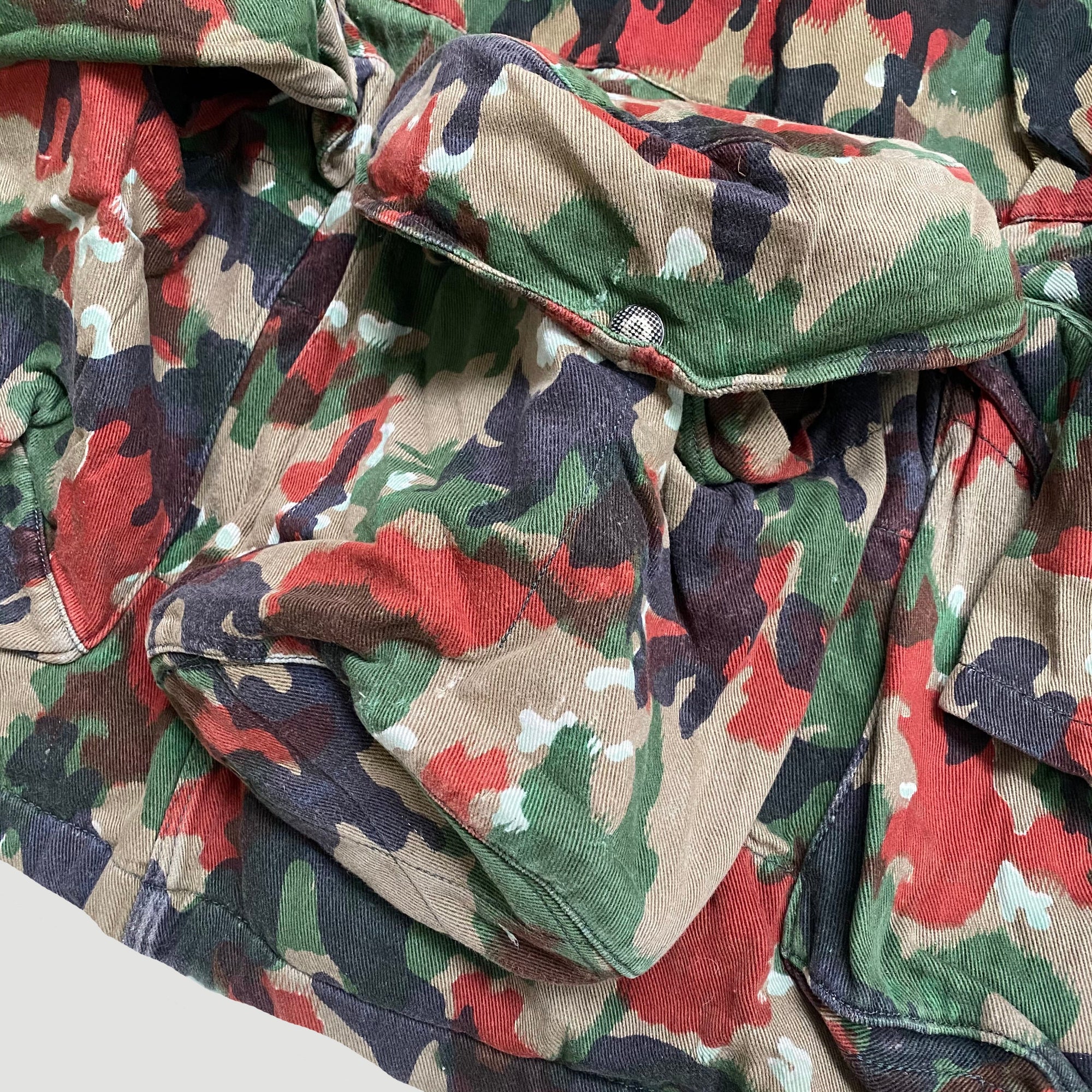 80's Swiss Army Smock Jacket