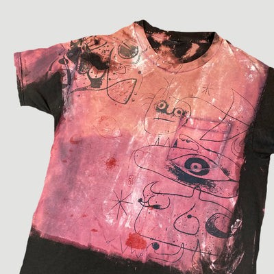 90's Home Made Screen Printed Art T-Shirt