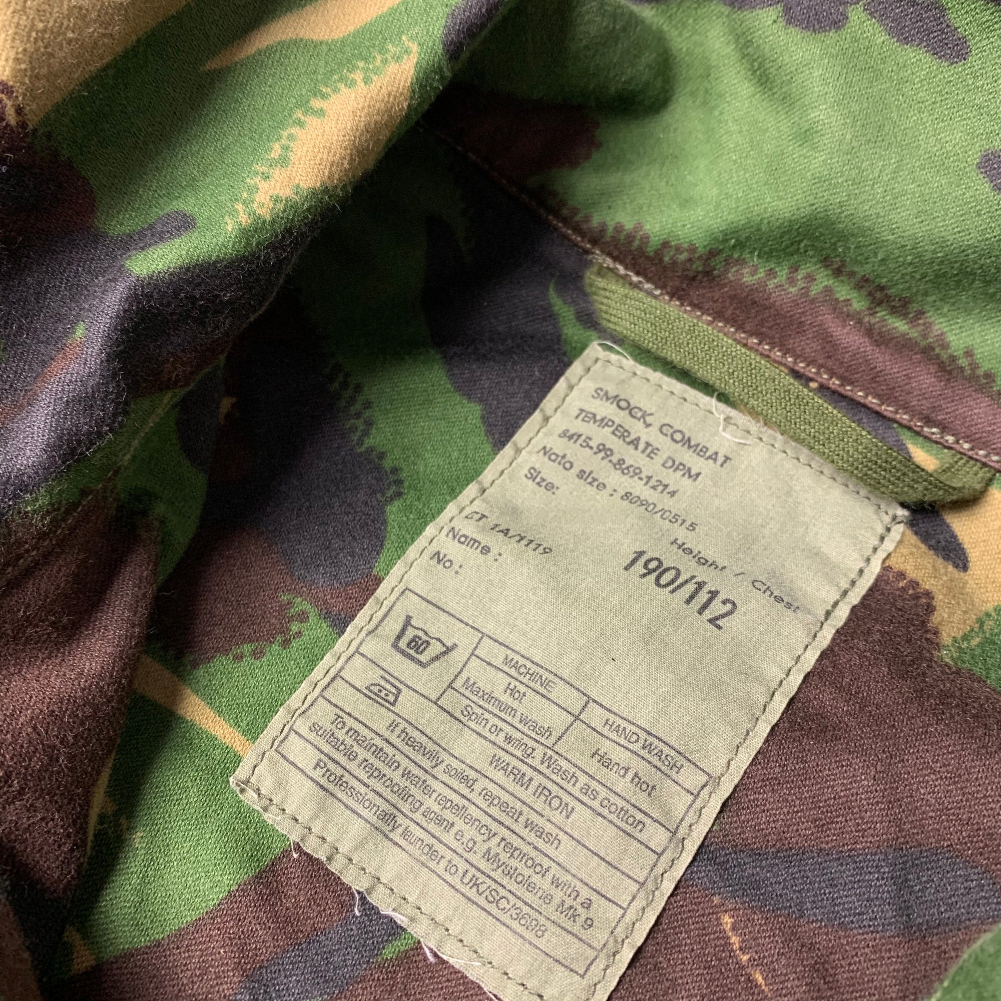 80's British Combat Smock Jacket