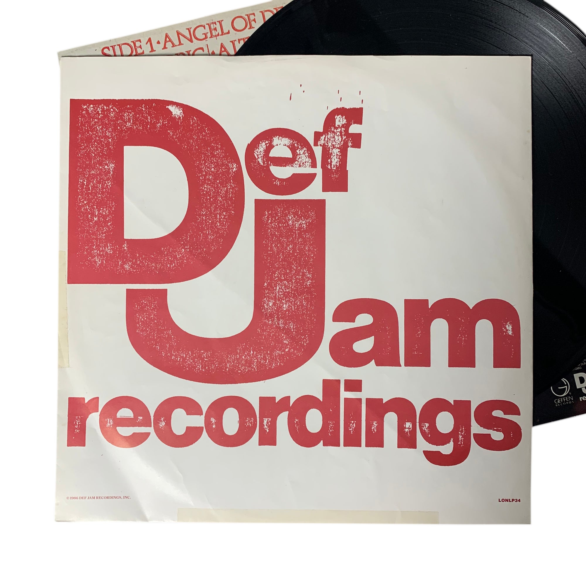 1986 Slayer 'Reign In Blood' LP