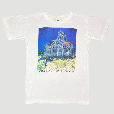 90's Van Gogh 'The Church at Auvers' T-Shirt
