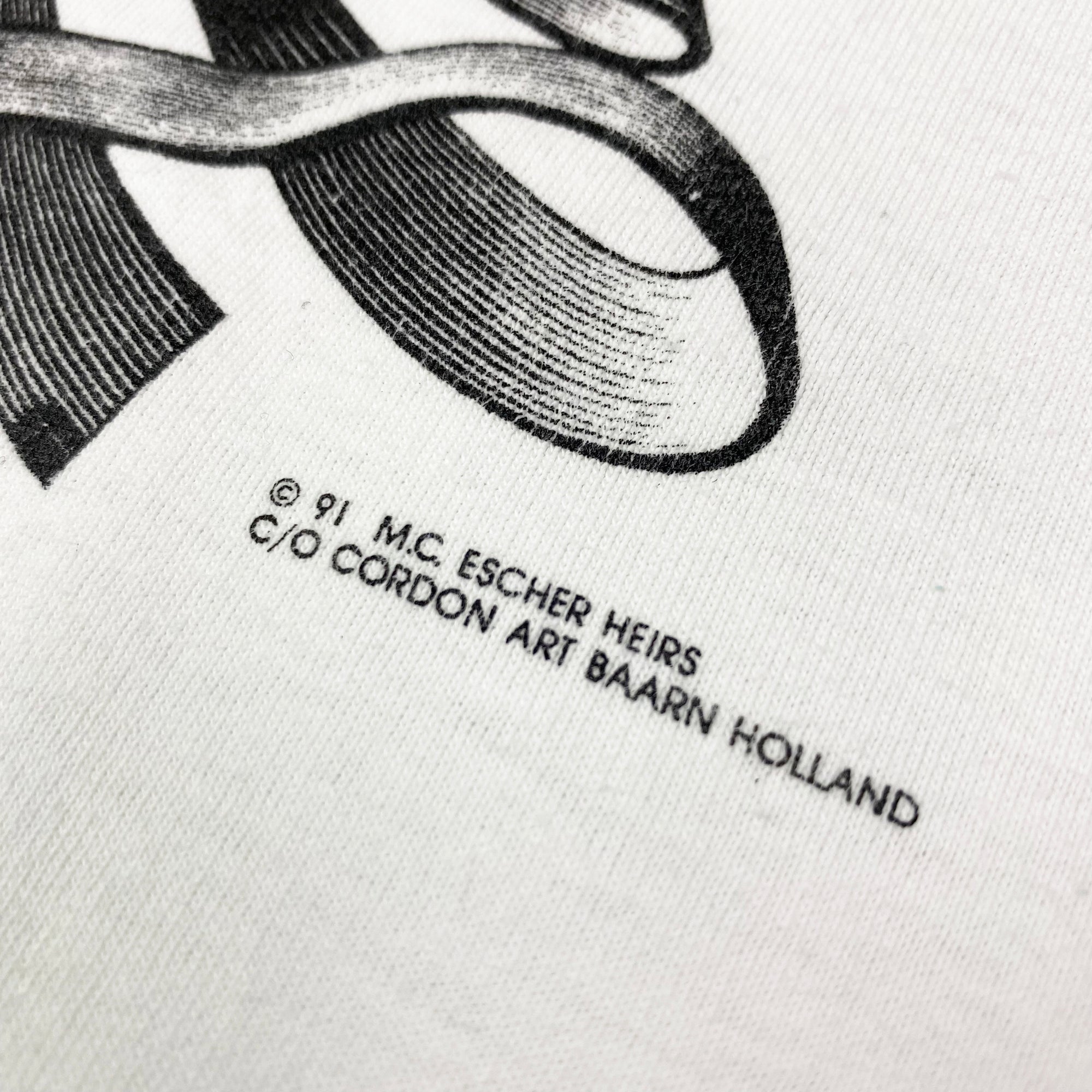 1990 M.C. Escher All Over Print T-Shirt