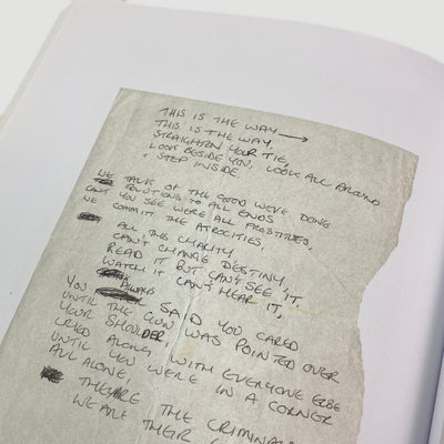 2014 Ian Curtis 'So This Is Permanence' UK 1st Edition