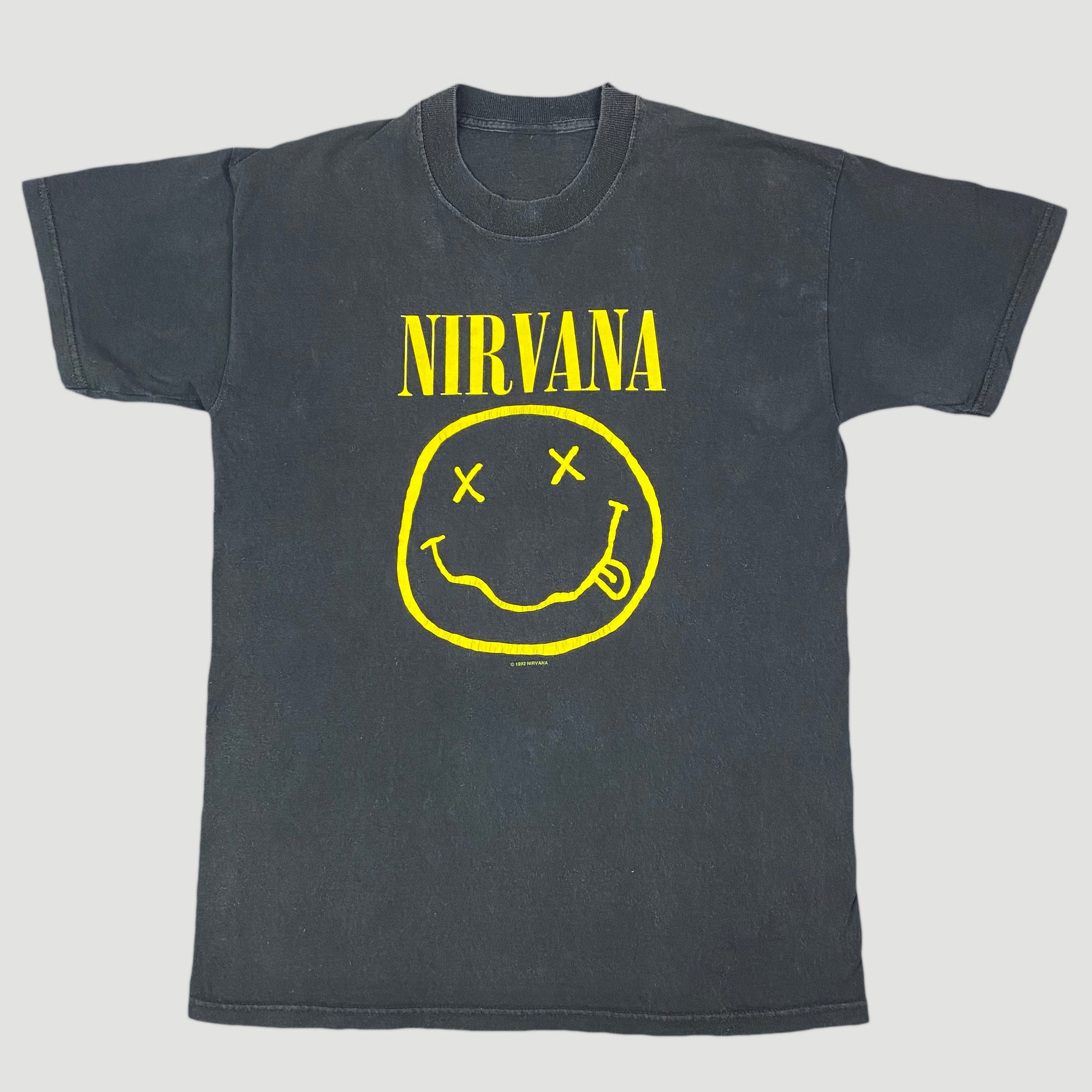 Early 00's Nirvana Nevermind 'Smiley' T-Shirt