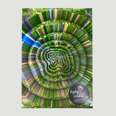 2018 Aphex Twin 'Collapse' EP Promo Poster