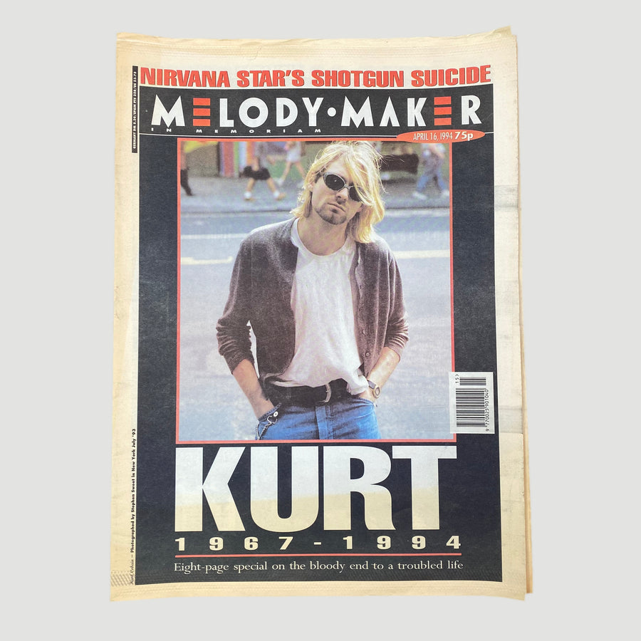 1994 Melody Maker - Kurt Cobain Memorial Issue